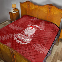 New Zealand Christmas Quilt Silver Fern Mix Kiwi Bird Ver01 - Wonder Print Shop