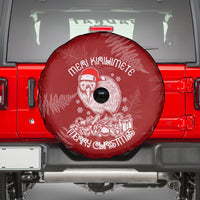New Zealand Christmas Spare Tire Cover Silver Fern Mix Kiwi Bird Ver01 - Wonder Print Shop