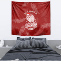 New Zealand Christmas Tapestry Silver Fern Mix Kiwi Bird Ver01 - Wonder Print Shop
