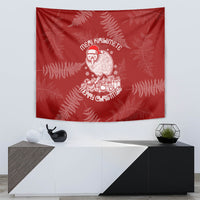 New Zealand Christmas Tapestry Silver Fern Mix Kiwi Bird Ver01 - Wonder Print Shop