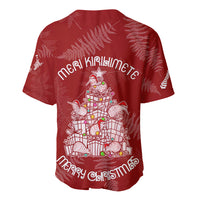 New Zealand Christmas Baseball Jersey Silver Fern Mix Kiwi Bird Ver02 LT7 - Wonder Print Shop