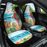 Aloha Hawaii Christmas Car Seat Cover It's 5 o'clock Somewhere LT7 - Wonder Print Shop