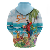 Aloha Hawaii Christmas Hoodie It's 5 o'clock Somewhere - Wonder Print Shop