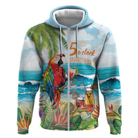 Aloha Hawaii Christmas Hoodie It's 5 o'clock Somewhere - Wonder Print Shop