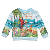 Aloha Hawaii Christmas Kid Ugly Christmas Sweater It's 5 o'clock Somewhere - Wonder Print Shop
