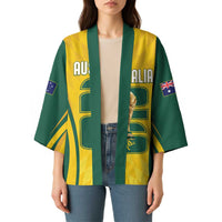 Australia Socceroos Custom Kimono 2026 Forever Golden - Wonder Print Shop