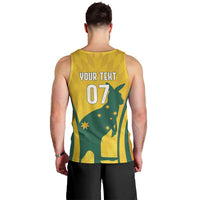 Australia Socceroos Custom Men Tank Top 2026 Forever Golden - Wonder Print Shop