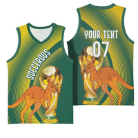 Australia Socceroos WC2026 Custom Basketball Jersey Golden Champions - Wonder Print Shop