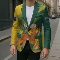 Australia Socceroos WC2026 Custom Blazer Golden Champions - Wonder Print Shop