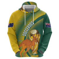 Australia Socceroos WC2026 Custom Hoodie Golden Champions - Wonder Print Shop
