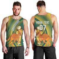 Australia Socceroos WC2026 Custom Men Tank Top Golden Champions - Wonder Print Shop