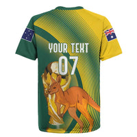 Australia Socceroos WC2026 Custom Rugby Jersey Golden Champions - Wonder Print Shop
