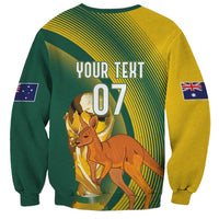 Australia Socceroos WC2026 Custom Sweatshirt Golden Champions - Wonder Print Shop