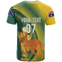 Australia Socceroos WC2026 Custom T Shirt Golden Champions - Wonder Print Shop
