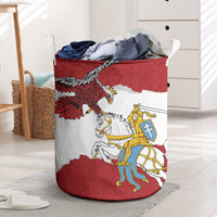 Poland-Lithuania Folk Patterns Laundry Basket