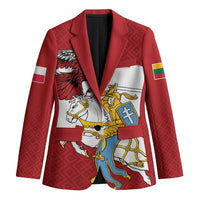Poland-Lithuania Folk Patterns Blazer