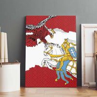 Poland-Lithuania Folk Patterns Canvas Wall Art