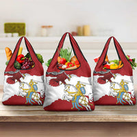 Poland-Lithuania Folk Patterns Grocery Bag