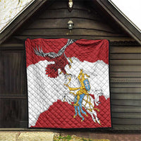 Poland-Lithuania Folk Patterns Quilt