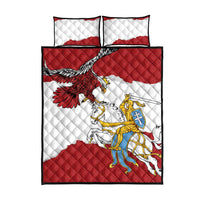 Poland-Lithuania Folk Patterns Quilt Bed Set
