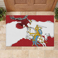 Poland-Lithuania Folk Patterns Rubber Doormat
