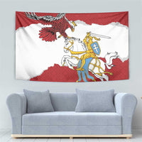 Poland-Lithuania Folk Patterns Tapestry
