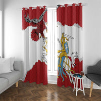 Poland-Lithuania Folk Patterns Window Curtain