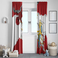 Poland-Lithuania Folk Patterns Window Curtain