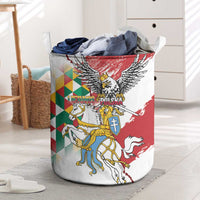 Poland-Lithuania Vytis and Royal Eagle Laundry Basket