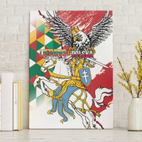 Poland-Lithuania Vytis and Royal Eagle Canvas Wall Art
