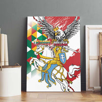 Poland-Lithuania Vytis and Royal Eagle Canvas Wall Art