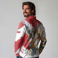 Poland-Lithuania Vytis and Royal Eagle Long Sleeve Polo Shirt