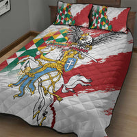 Poland-Lithuania Vytis and Royal Eagle Quilt Bed Set