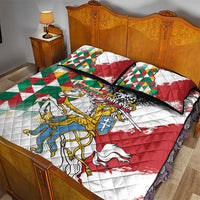 Poland-Lithuania Vytis and Royal Eagle Quilt Bed Set