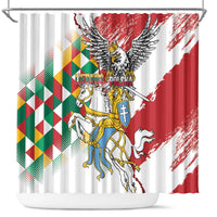 Poland-Lithuania Vytis and Royal Eagle Shower Curtain