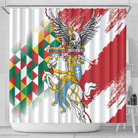 Poland-Lithuania Vytis and Royal Eagle Shower Curtain