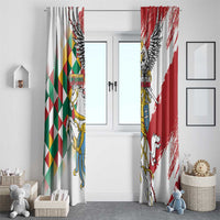 Poland-Lithuania Vytis and Royal Eagle Window Curtain