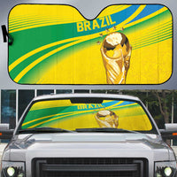 Brazil WC2026 Auto Sun Shade Pentacampeón Canaries