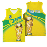 Brazil WC2026 Personalized Basketball Jersey Pentacampeón Canaries