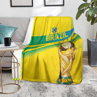Brazil WC2026 Blanket Pentacampeón Canaries