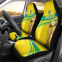 Brazil WC2026 Car Seat Cover Pentacampeón Canaries