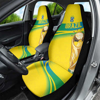 Brazil WC2026 Car Seat Cover Pentacampeón Canaries