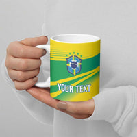 Brazil WC2026 Personalized Ceramic Mug Pentacampeón Canaries