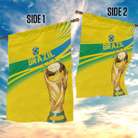 Brazil WC2026 Garden Flag Pentacampeón Canaries