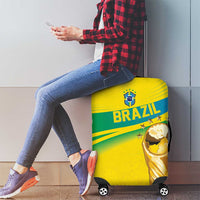 Brazil WC2026 Luggage Cover Pentacampeón Canaries