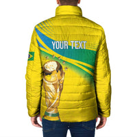 Brazil WC2026 Personalized Padded Jacket Pentacampeón Canaries