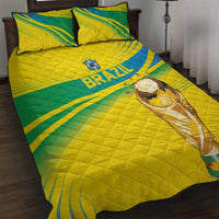 Brazil WC2026 Quilt Bed Set Pentacampeón Canaries
