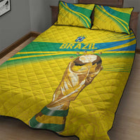 Brazil WC2026 Quilt Bed Set Pentacampeón Canaries