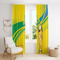 Brazil WC2026 Window Curtain Pentacampeón Canaries