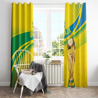 Brazil WC2026 Window Curtain Pentacampeón Canaries